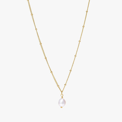 Radiant Aura Baroque Pearl Necklace