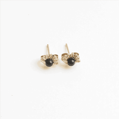 Gorgeous Half Sun Stud Earrings