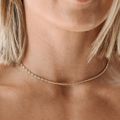 Luxe Gold Choker Necklace