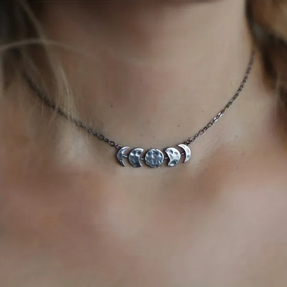Heirloom Moon Pendant Necklace