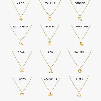 Zodiac Harmony Charm Necklace
