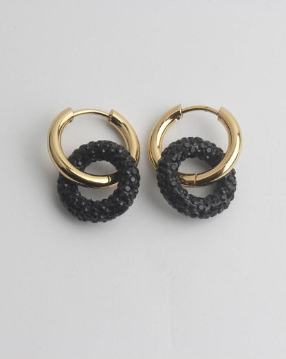 Darina Cute Donut Earrings