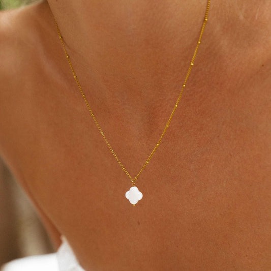 Summer Tile Pendant Necklace